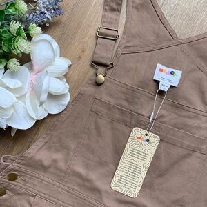 NWT Alder Apparel Get Dirty Overalls in Funghi *Limited Edition*